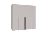 Szafa z drzwiami 4D DOMINO cashmere