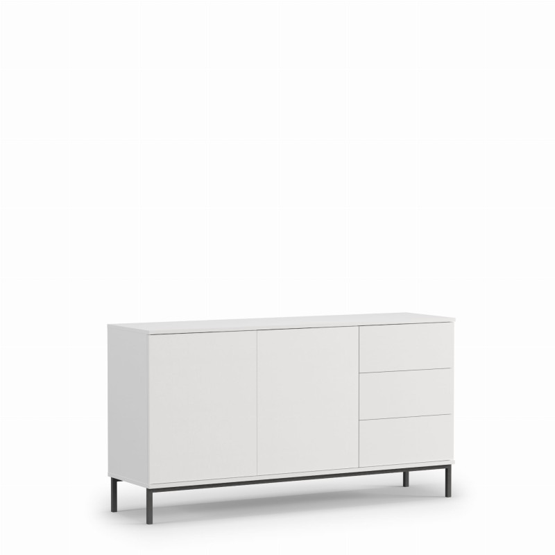 Przejdź do produktu Komoda K2D3SZ QUERTY biały mat