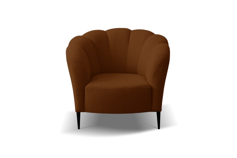 Przejdź do produktu Fotel MARONTI boucle miedziany