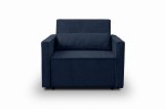 Sofa 1 os. VESSA Granatowa