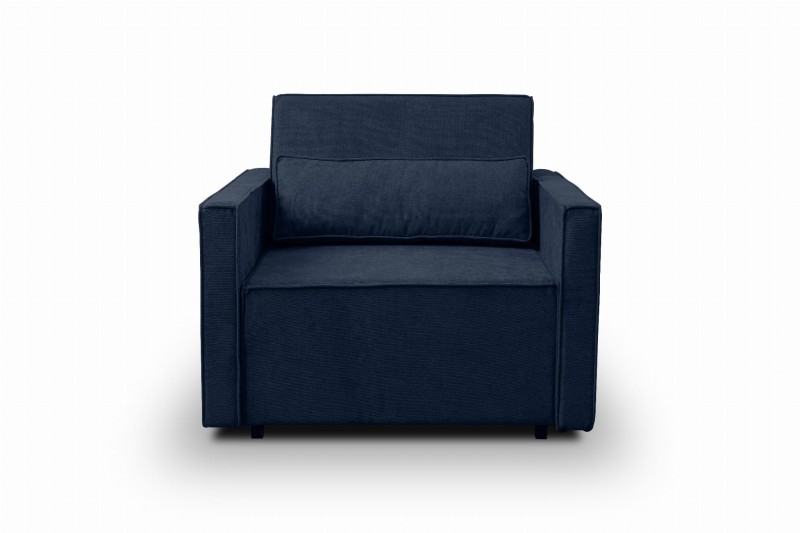 Przejdź do produktu Sofa 1 os. VESSA Granatowa